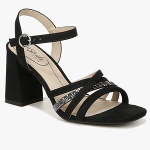 Lifestride Womens Belle Block Heel Strappy Dress Sandals 6.5